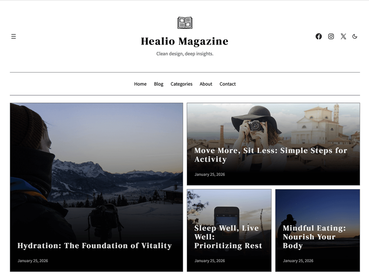 Theme #3 – Healio Magazine